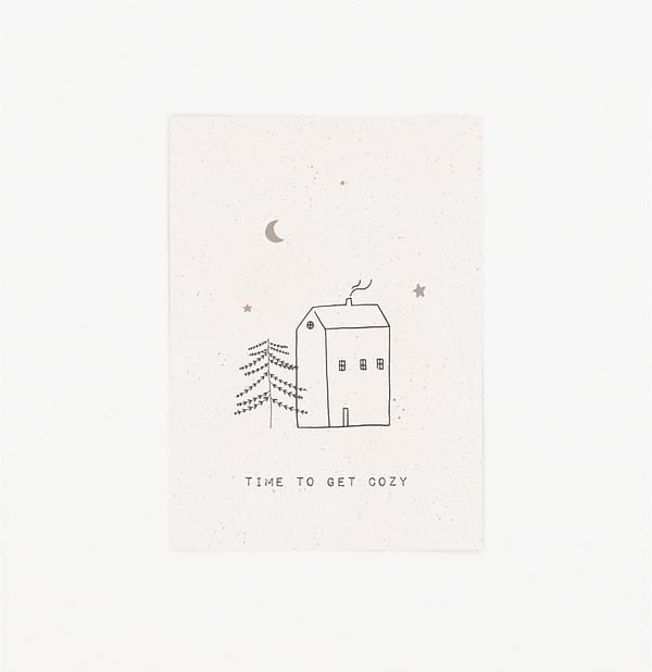 Postkarte / Cozy Houses